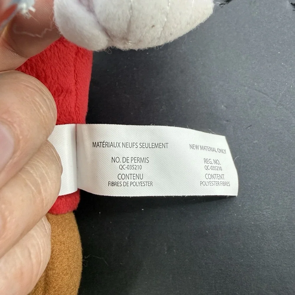 Super Mario Movie Fire Mario Plush Stuffed Doll Toy 9
